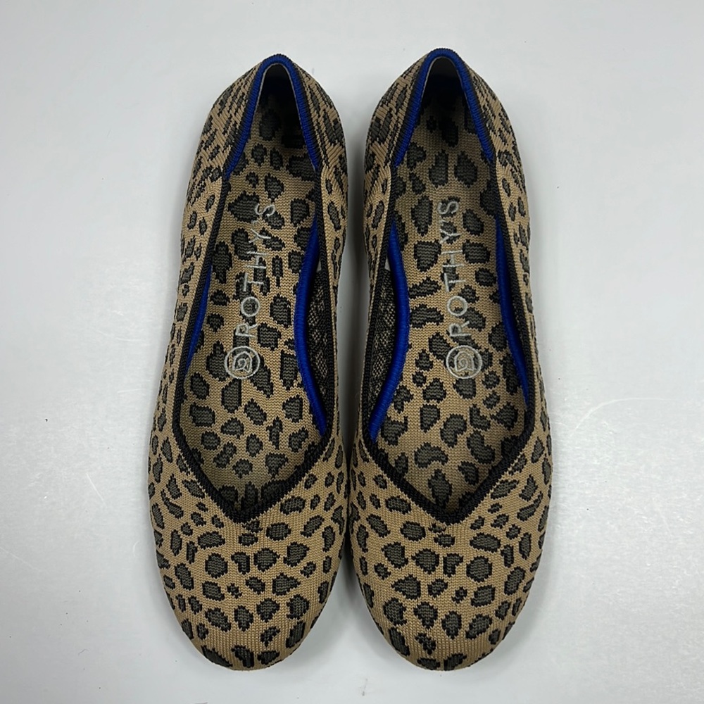 Rothy's Leopard Print Flats
